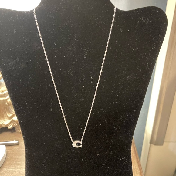 Coach C necklace. - Picture 2 of 2